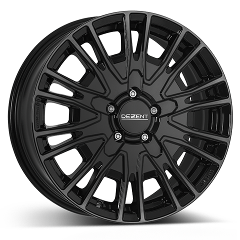 1x ALCAR DEZENT KE BLACK aluminum rim for Fiat Ducato, 16 inch, heavy chassis
