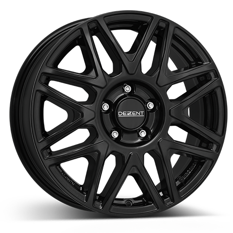 1x ALCAR DEZENT KH BLACK aluminum rim for Fiat Ducato, 16 inch, light chassis