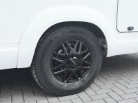 1x ALCAR DEZENT KH BLACK aluminum rim for Fiat Ducato, 16 inch, light chassis