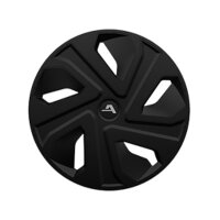 4 Stück PKW 15 Zoll Radzierblende ABS OSLO SCHWARZ...