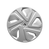 4 Stück PKW 15 Zoll Radzierblende ABS OSLO SILBER...