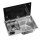 Dometic CVC 1525G RH gas hob, 1-burner, 525 x 350 mm, sink on right, glass lid, 12V