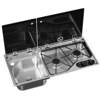 Dometic CVC 1700G LH Gaskochfeld, 2-flammig, 700 x 350...