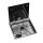 Dometic CVH 1350G 1-burner gas hob, 350 x 350 mm, glass lid, 12V